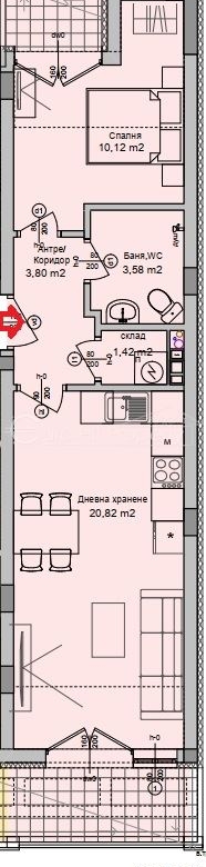 2-стаен - Бургас, Сарафово - 0