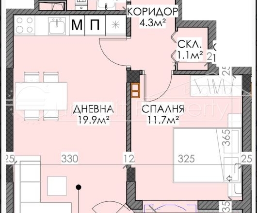 2-стаен - Бургас, Сарафово - 0