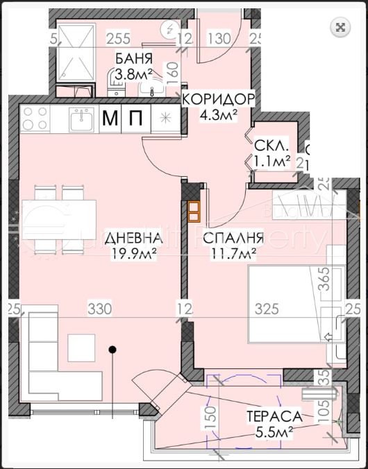 2-стаен - Бургас, Сарафово - 0