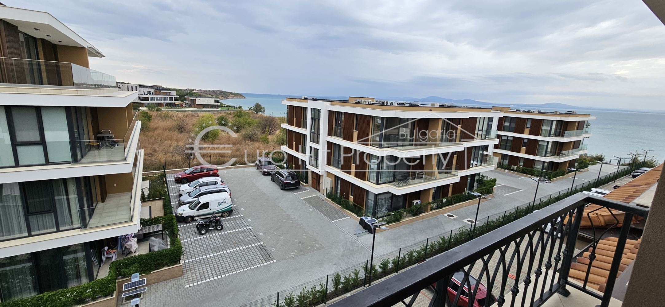 Two-bedroom furnished apartment with sea view in Sarafovo-0 Двустаен обзаведен апартамент с гледка море в кв. Сарафово - 0