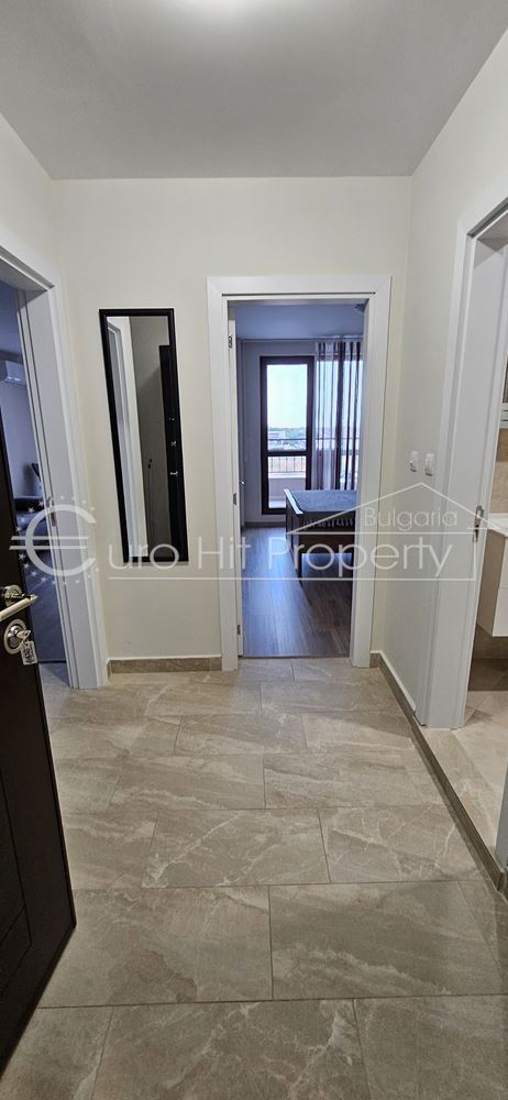 Two-bedroom furnished apartment with sea view in Sarafovo-0 Двустаен обзаведен апартамент с гледка море в кв. Сарафово - 0