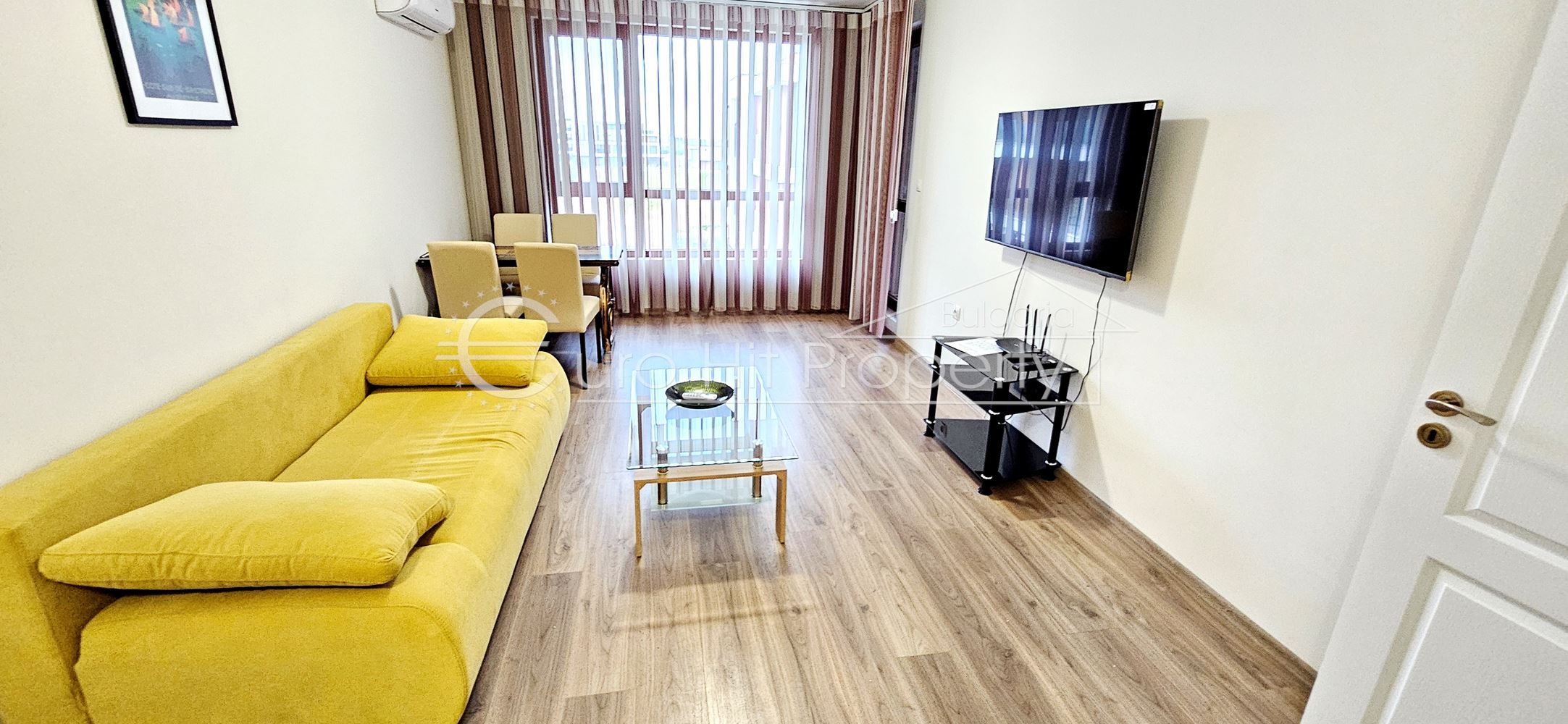 Zweizimmer Wohnung mit Meerblick im Sarafovo-Platz-0 Двустаен обзаведен апартамент с гледка море в кв.Сарафово - 0