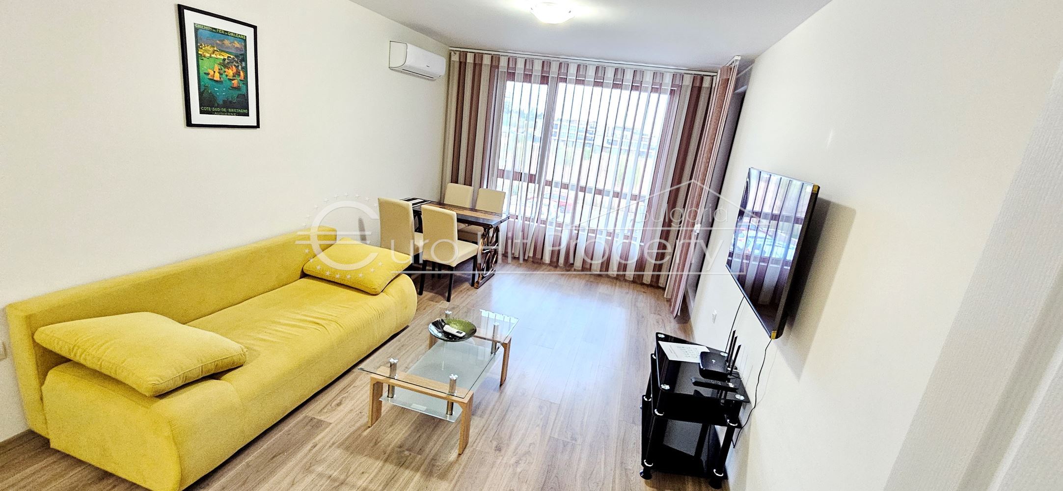 Zweizimmer Wohnung mit Meerblick im Sarafovo-Platz-0 Двустаен обзаведен апартамент с гледка море в кв.Сарафово - 0