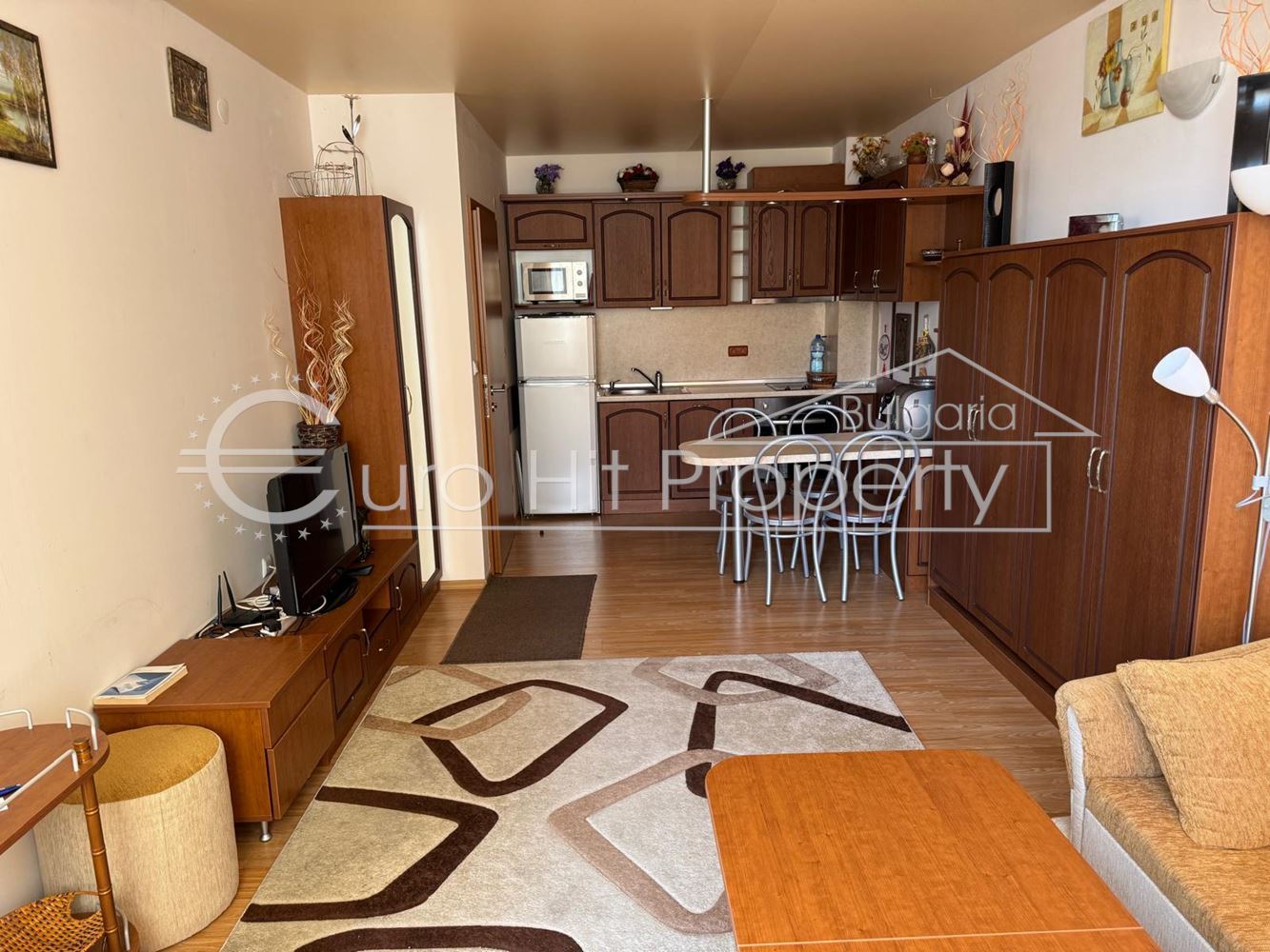 1-bedroom apartment, Aheloy, Chateau Aheloy 2, 65 m2, sea view-0 Апартамент с 1 спалня, Ахелой, Шато Ахелой 2, 65 м2, гледка към морето - 0