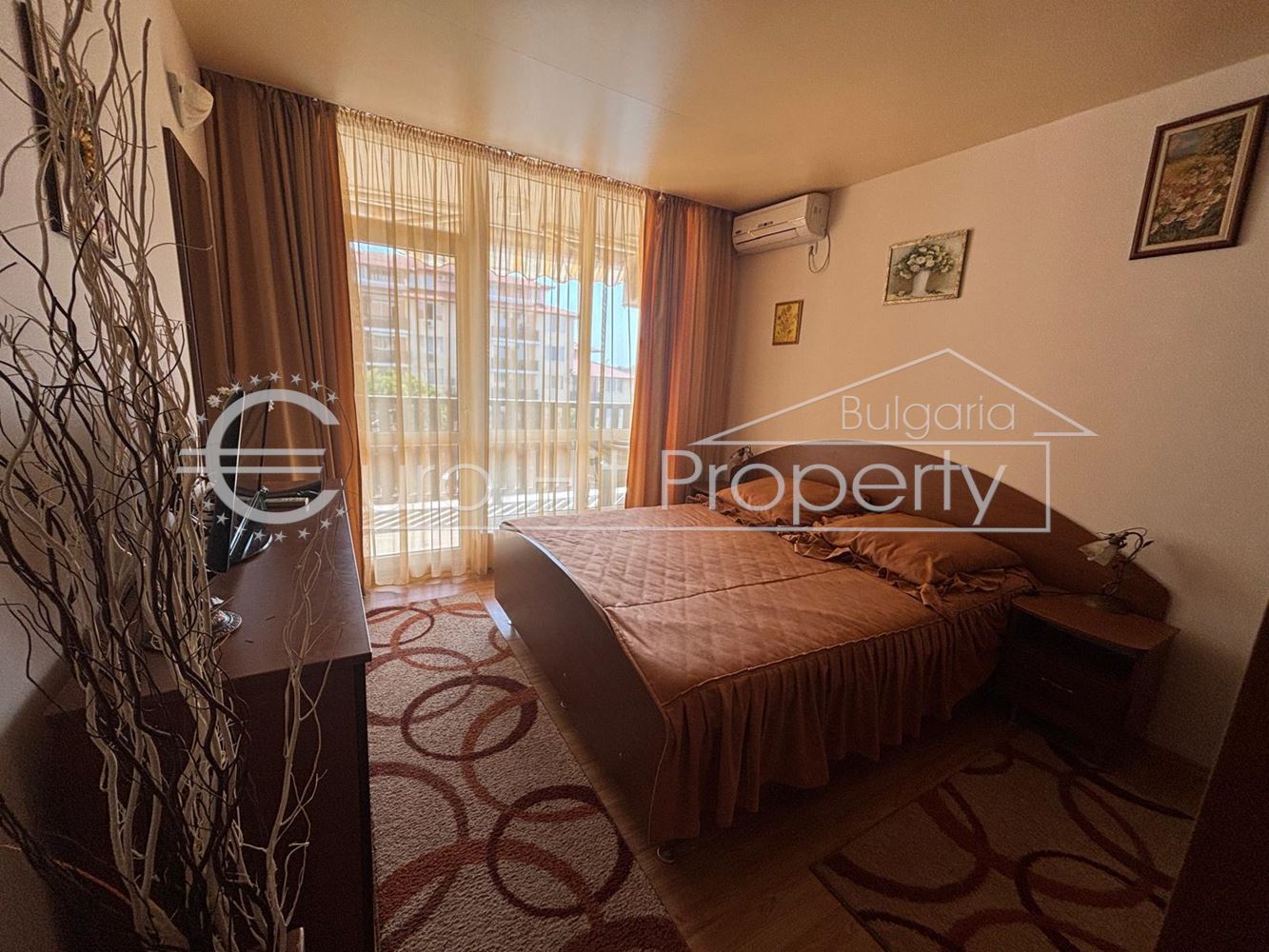 1-bedroom apartment, Aheloy, Chateau Aheloy 2, 65 m2, sea view-0 Апартамент с 1 спалня, Ахелой, Шато Ахелой 2, 65 м2, гледка към морето - 0