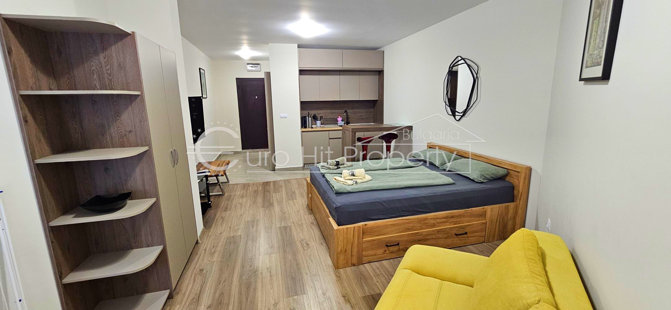 Spacious one-room apartment in a luxury complex in Sarafovo-0 Просторен Еностаен апартамент в луксозен комплекс в Сарафово - 0