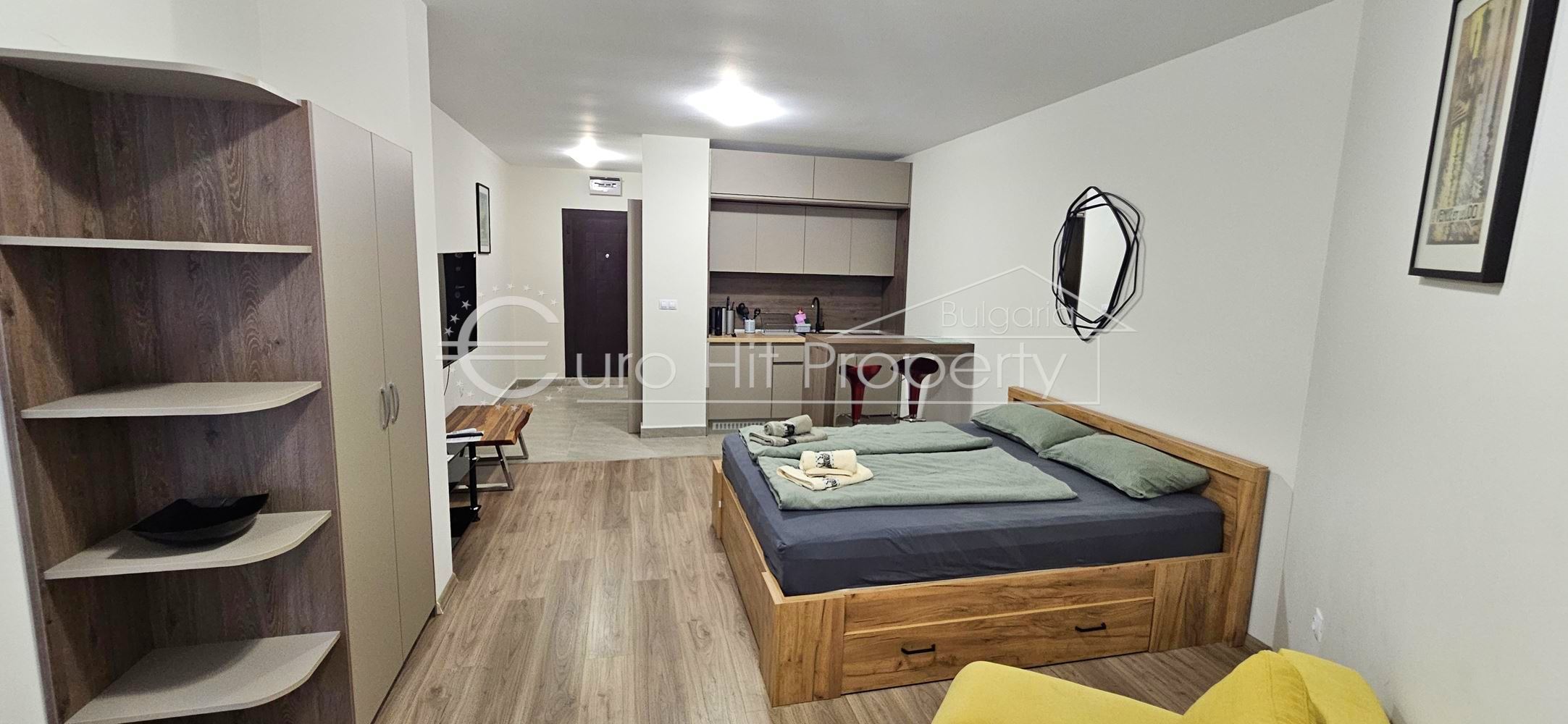 Spacious one-room apartment in a luxury complex in Sarafovo-0 Просторен Еностаен апартамент в луксозен комплекс в Сарафово - 0
