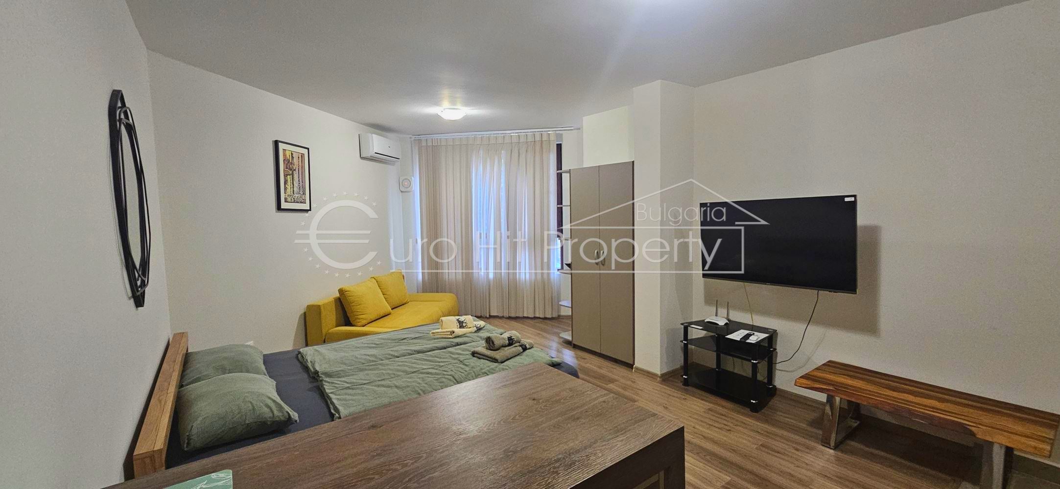 Spacious one-room apartment in a luxury complex in Sarafovo-0 Просторен Еностаен апартамент в луксозен комплекс в Сарафово - 0