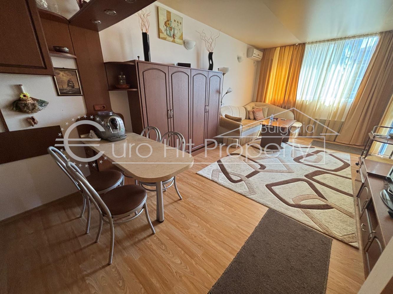 1-bedroom apartment, Aheloy, Chateau Aheloy 2, 65 m2, sea view-0 Апартамент с 1 спалня, Ахелой, Шато Ахелой 2, 65 м2, гледка към морето - 0