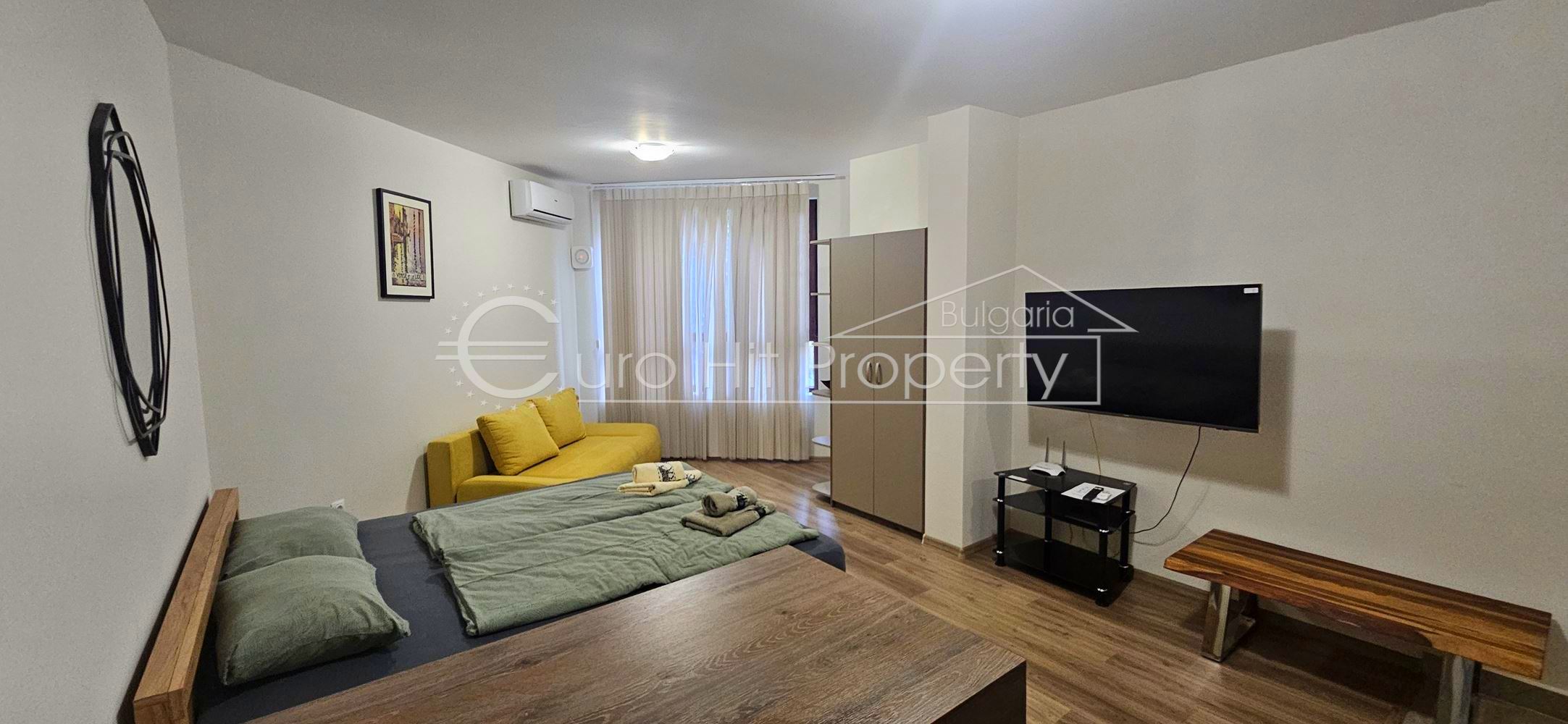 Spacious one-room apartment in a luxury complex in Sarafovo-0 Просторен Еностаен апартамент в луксозен комплекс в Сарафово - 0