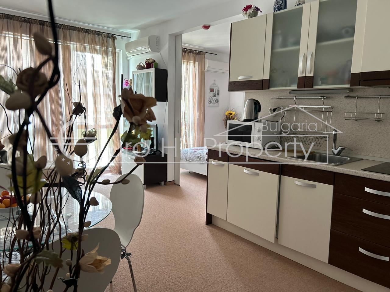 Two-room furnished apartment in Sarafovo-0 Двустаен обзаведен апартамент в Сарафово - 0