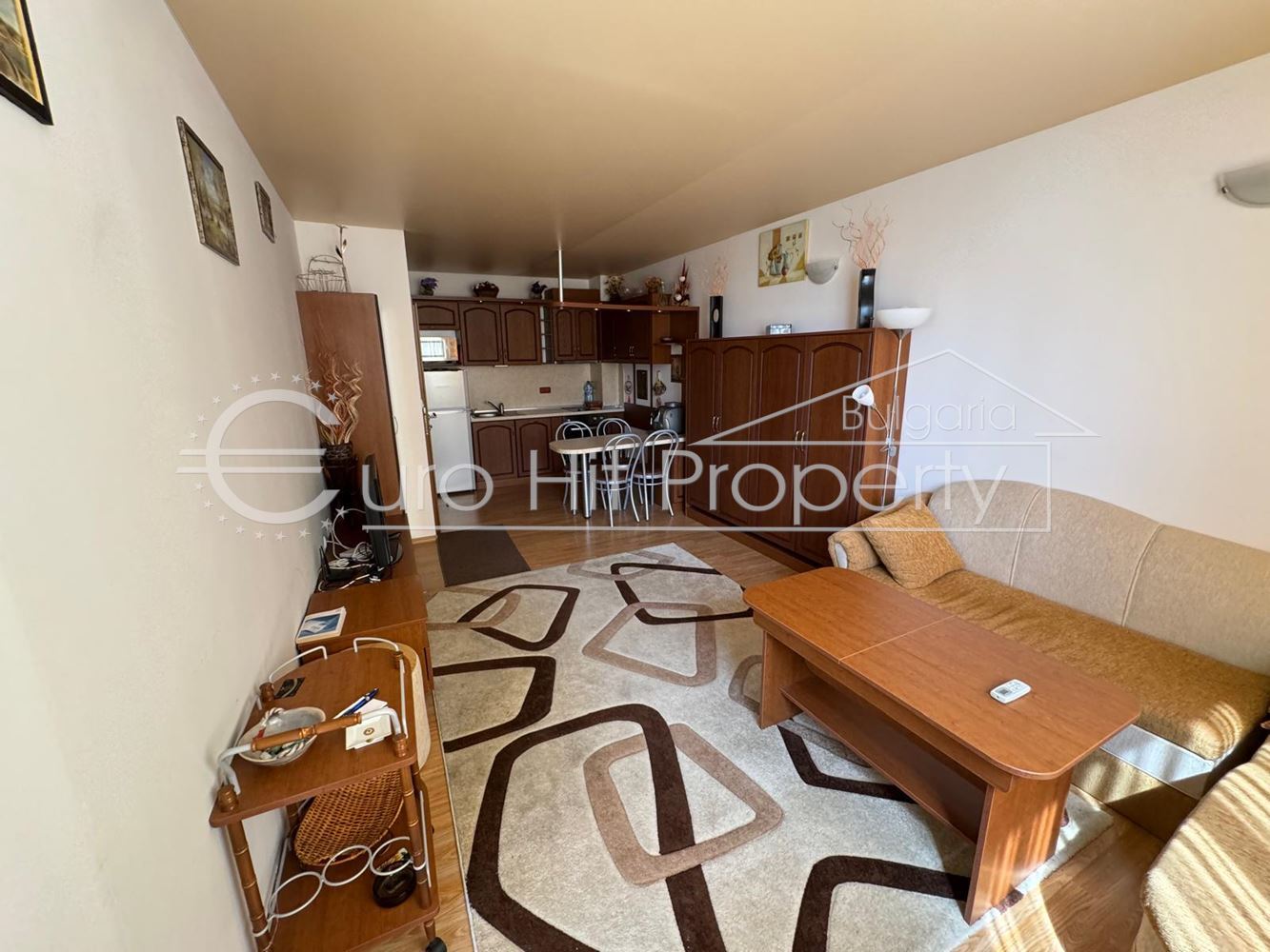 1-bedroom apartment, Aheloy, Chateau Aheloy 2, 65 m2, sea view-0 Апартамент с 1 спалня, Ахелой, Шато Ахелой 2, 65 м2, гледка към морето - 0