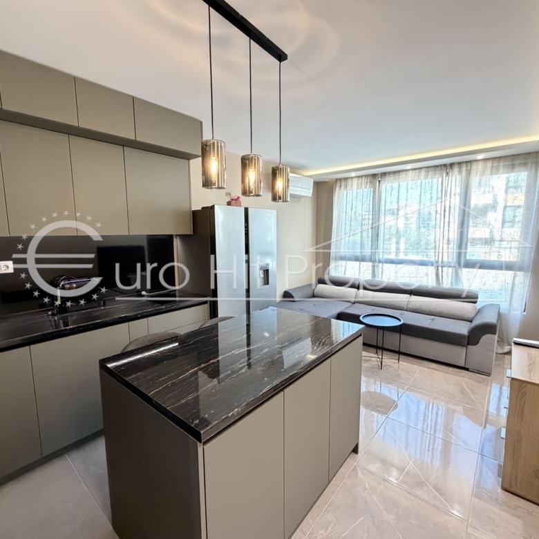 Двустаен апартамент под наем в затворен комплекс в кв.Сарафово - 0