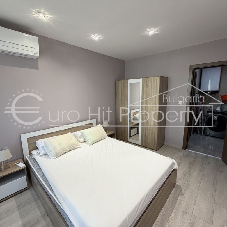 Двустаен апартамент под наем в затворен комплекс в кв.Сарафово - 0