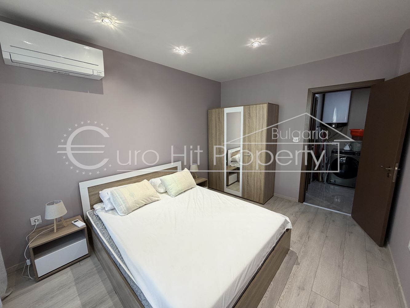 Двустаен апартамент под наем в затворен комплекс в кв.Сарафово-0 Двустаен апартамент под наем в затворен комплекс в кв.Сарафово - 0