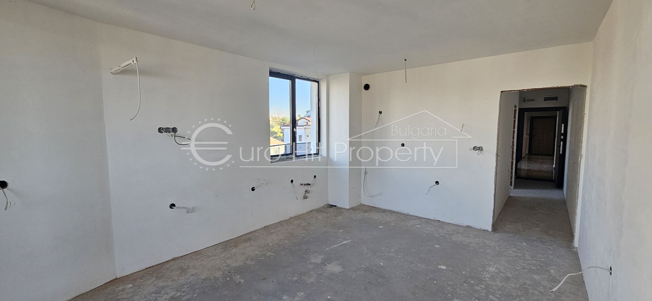 Двустаен апартамент с гледка море в нова жилищна сграда в кв. Сарафово - 0