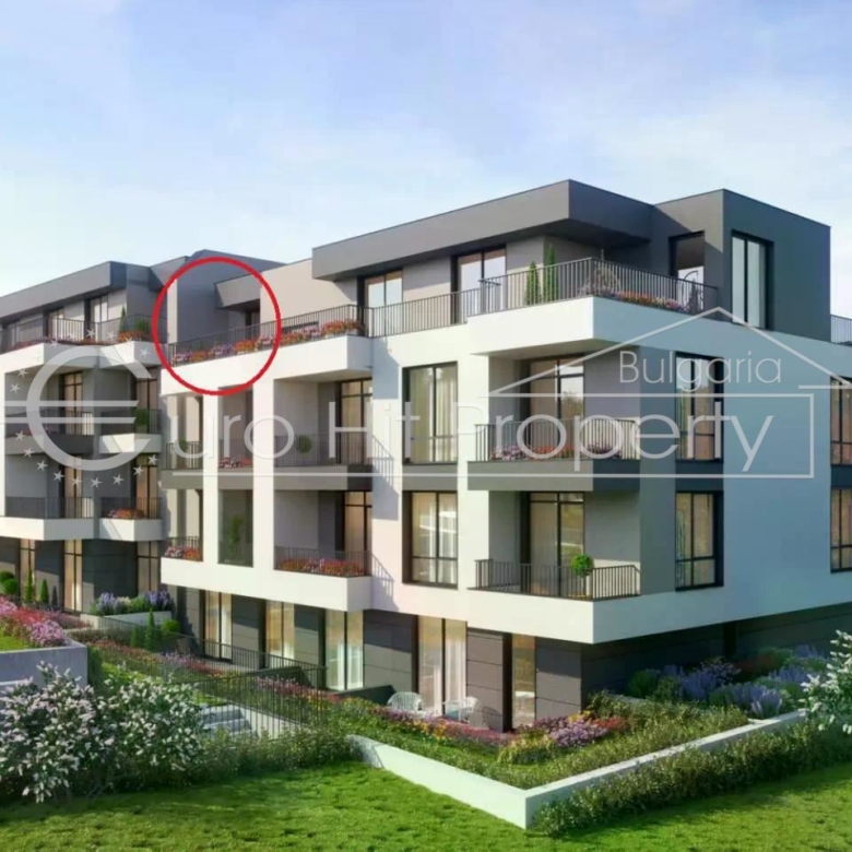 Едностаен апартамент с отделна кухня и 2 тераси в новостроящасе сграда в гр. Созопол - Мисарята - 0