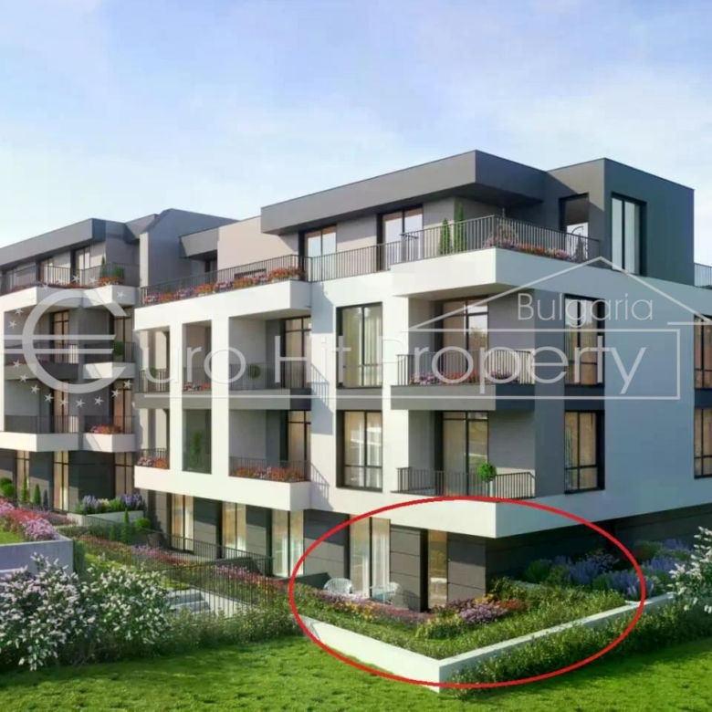 Едностаен апартамент с тераса в новострояща се жилищна сграда в гр. Созопол - Мисарята - 0