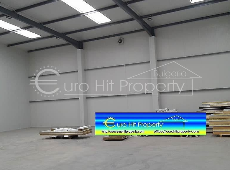 Склад под наем 350кв.м. в складова база - Южна промишлена зона - 0