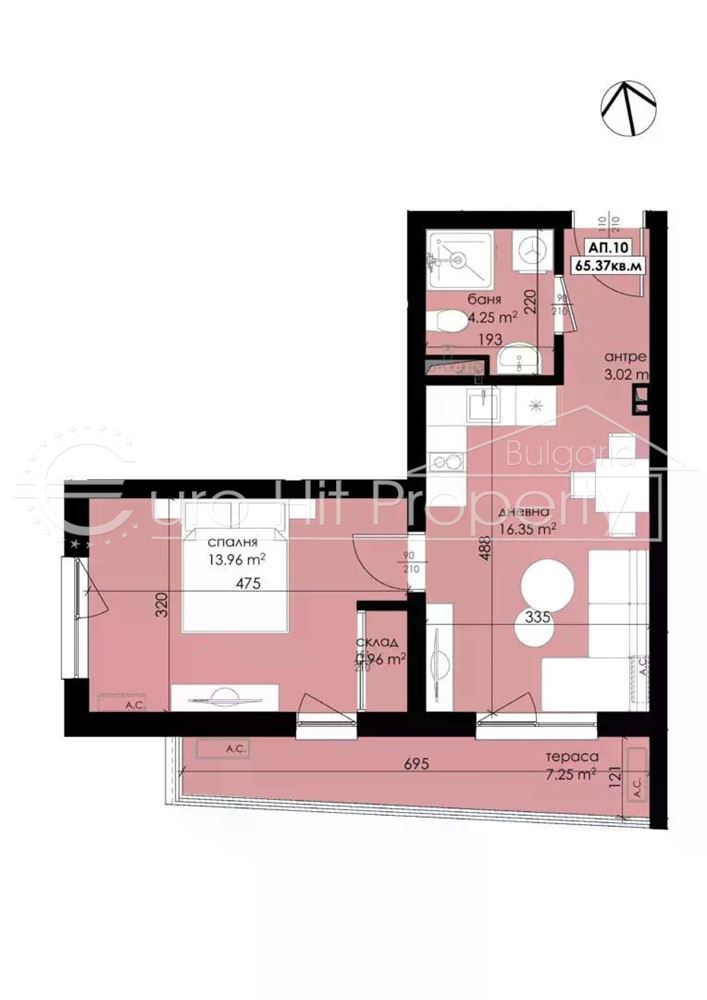 Двустаен апартамент в строеж в гр. Созопол – Мисарята-0 Двустаен апартамент в строеж в гр. Созопол - Мисарята - 0