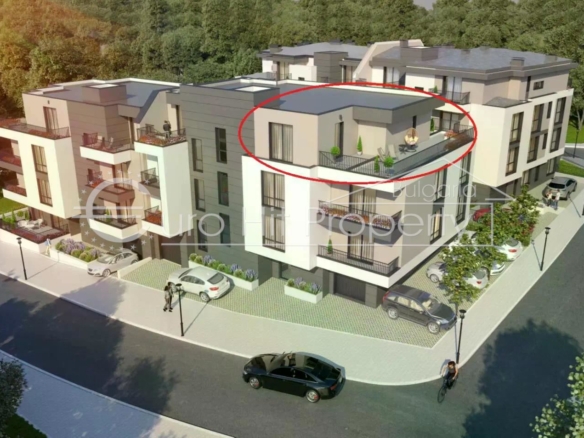 Двустаен апартамент с панорамни тераси в строеж в гр. Созопол - Мисарята - 0