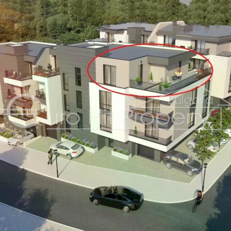 Двустаен апартамент с панорамни тераси в строеж в гр. Созопол – Мисарята