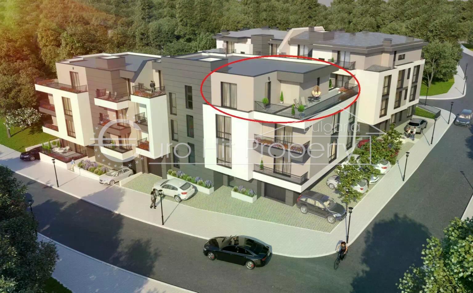 Двустаен апартамент с панорамни тераси в строеж в гр. Созопол – Мисарята-0 Двустаен апартамент с панорамни тераси в строеж в гр. Созопол - Мисарята - 0