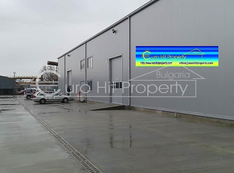 Склад под наем 350кв.м. в складова база - Южна промишлена зона - 0
