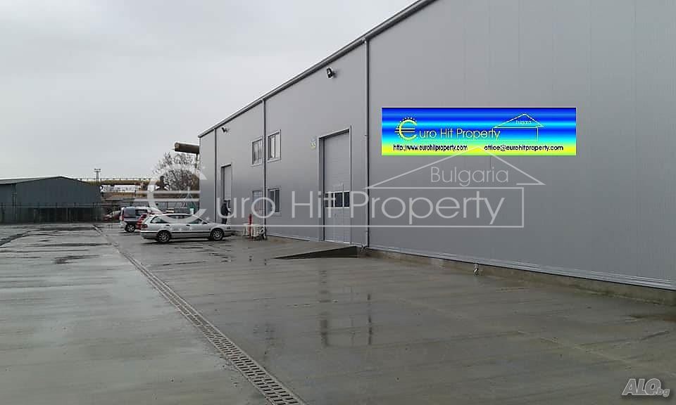 Склад под наем 350кв.м. в складова база - Южна промишлена зона - 0