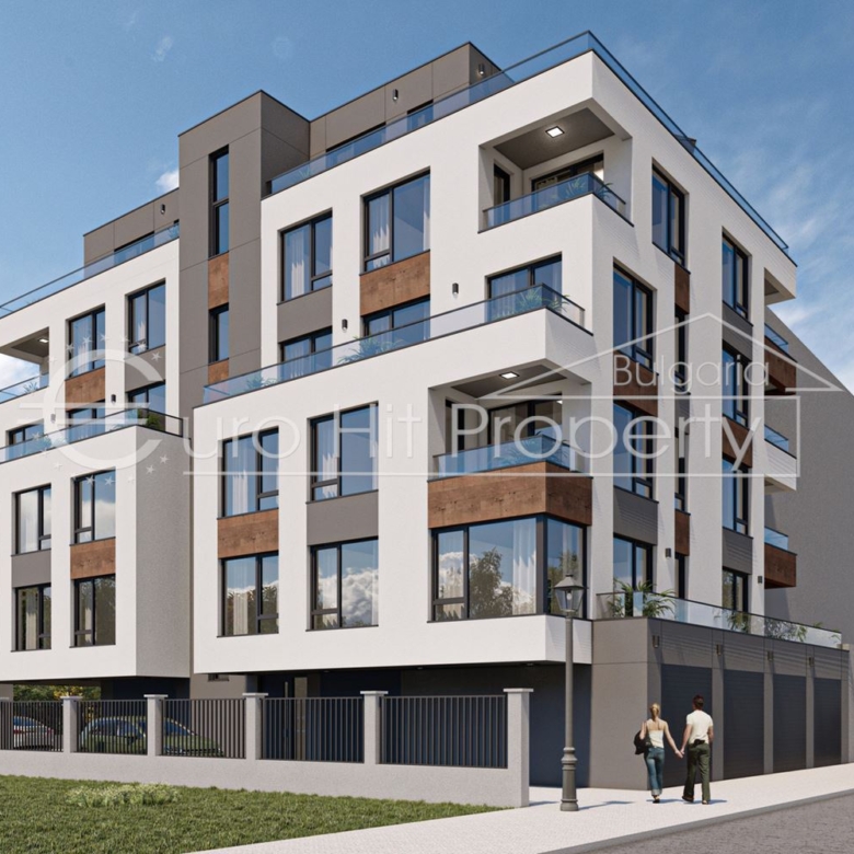 Двустаен апартамент в новострояща се сграда в гр.Поморие - 0