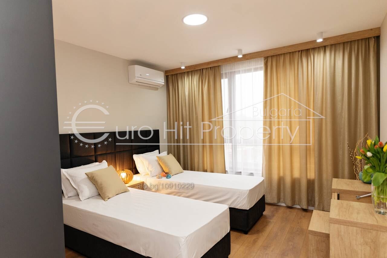 Three-room apartment with a frontal sea view in a luxury complex on the first line in Sarafovo-0 Тристаен апартамент с фронтална гледка море в луксозен комплекс на първа линия в Сарафово - 0