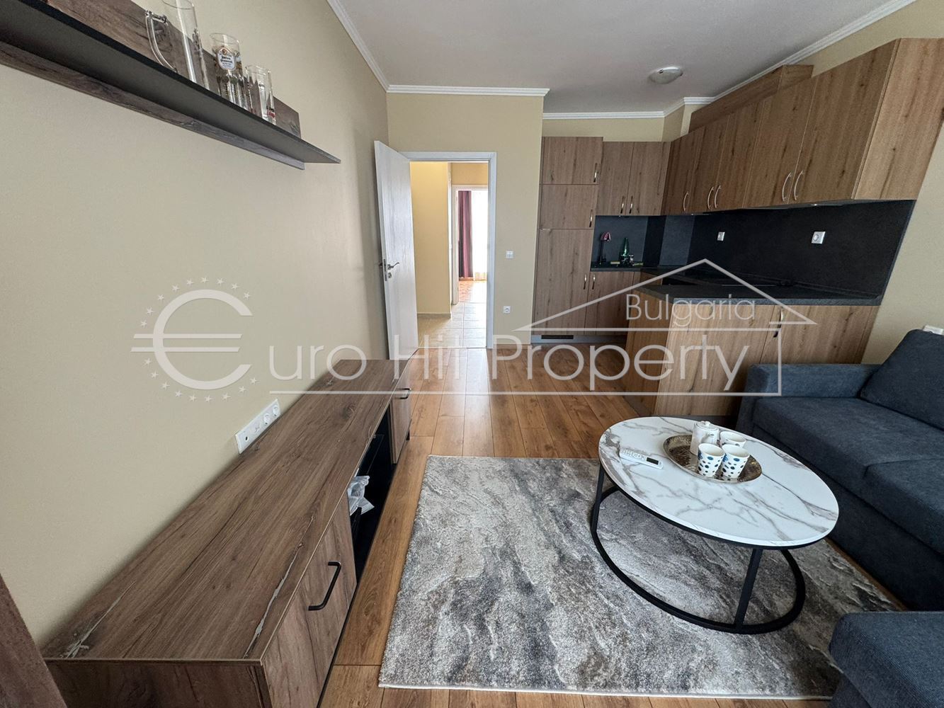 Двустаен апартамент обзаведен с гледка море в к-с Ипанема Бийч в Свети Влас - 0