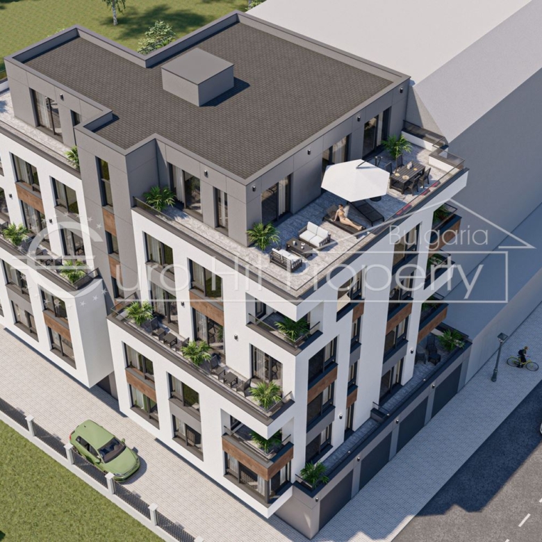 Тристаен апартамент в новострояща се сграда в гр. Поморие - 0