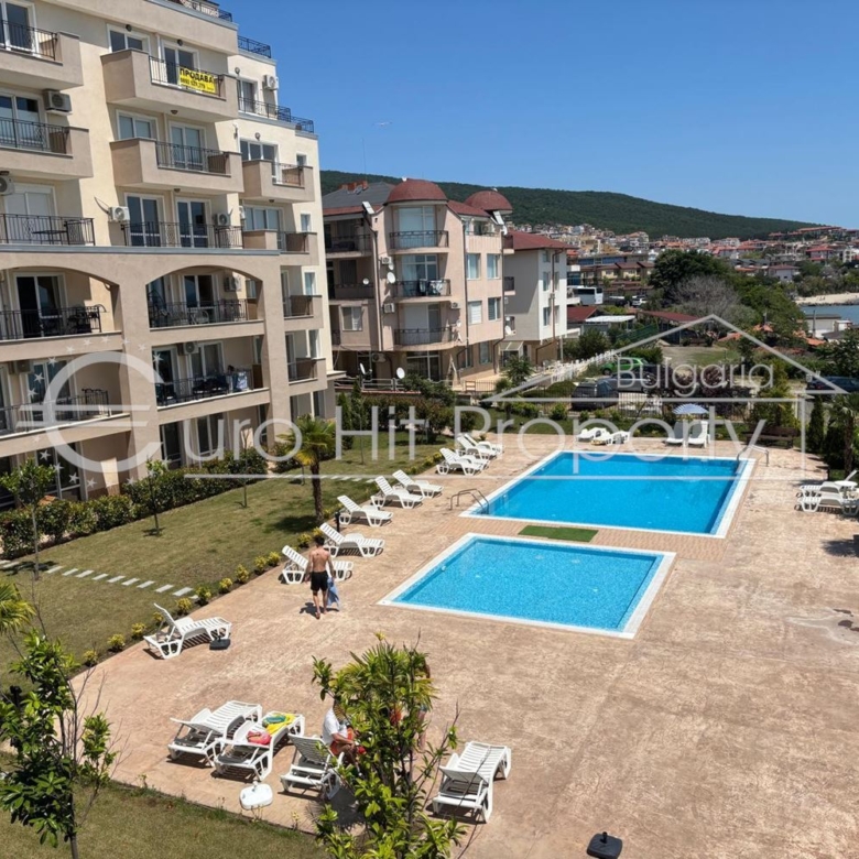 Двустаен апартамент обзаведен с гледка море в к-с Ипанема Бийч в Свети Влас - 0