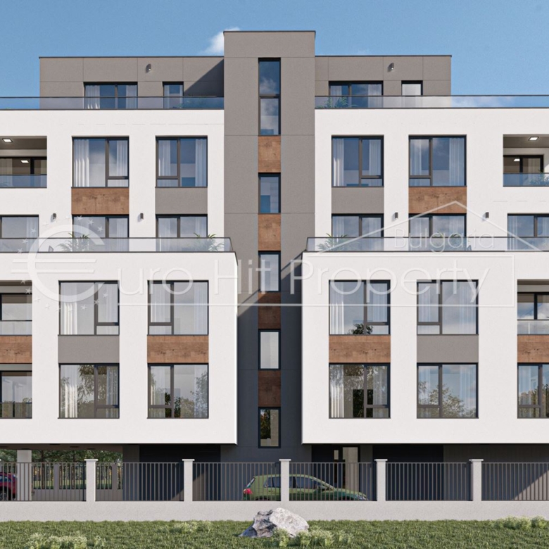 Двустаен апартамент в новострояща се сграда в гр.Поморие - 0