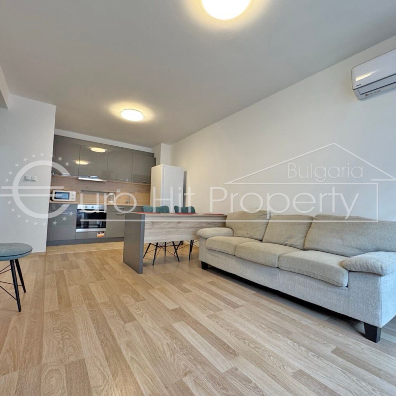 Двустаен обзаведен апартамент в нова жилищна сграда в кв. Сарафово - 0