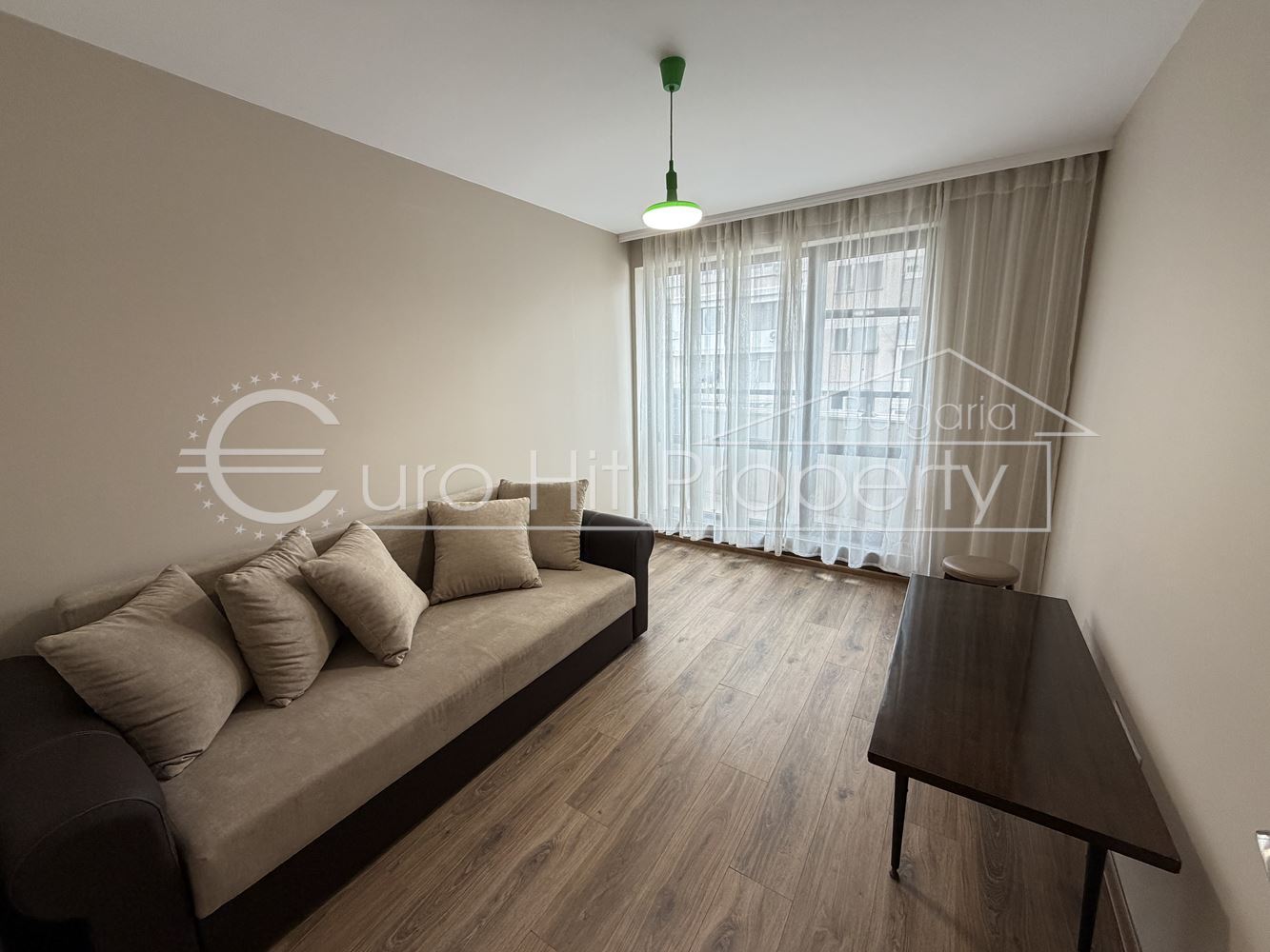 Двустаен апартамент под наем с подземно паркомясто до 2ро РПУ-0 Двустаен апартамент под наем с подземно паркомясто до 2ро РПУ - 0