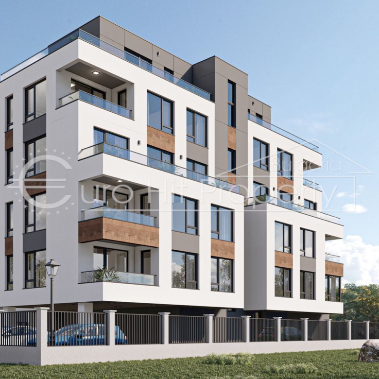 Тристаен апартамент в новострояща се сграда в гр. Поморие - 0