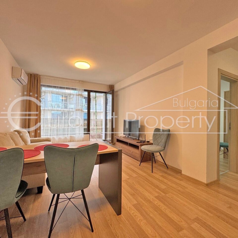 Двустаен обзаведен апартамент в нова жилищна сграда в кв. Сарафово - 0