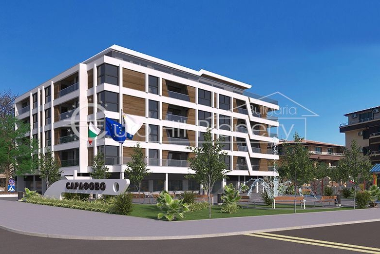 Двустаен напълно обзаведен апартамент в самия център на кв. Сарафово - нова сграда - 0