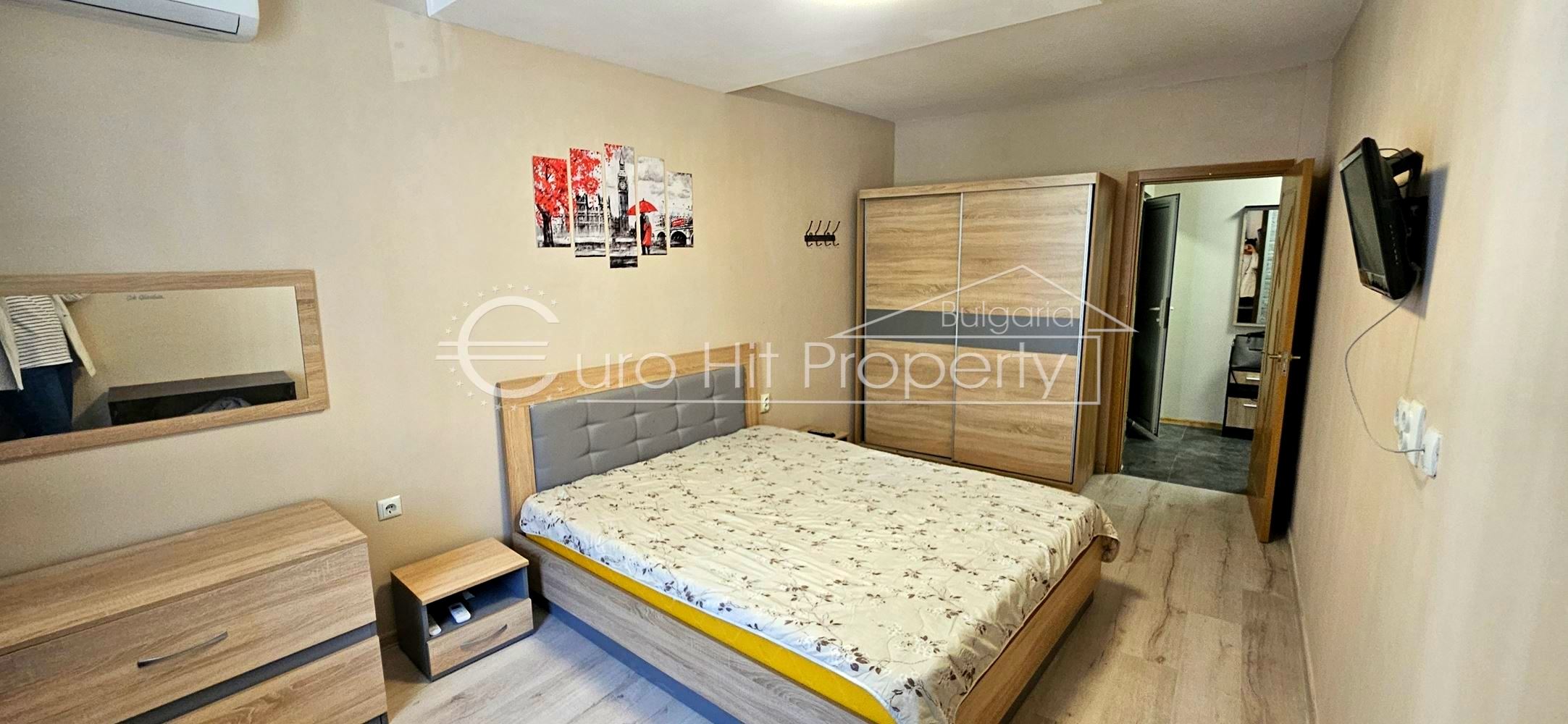 Отдава се под наем - дългосрочно - двустаен апартамент до Терминала в ж.к. Меден Рудник - 0