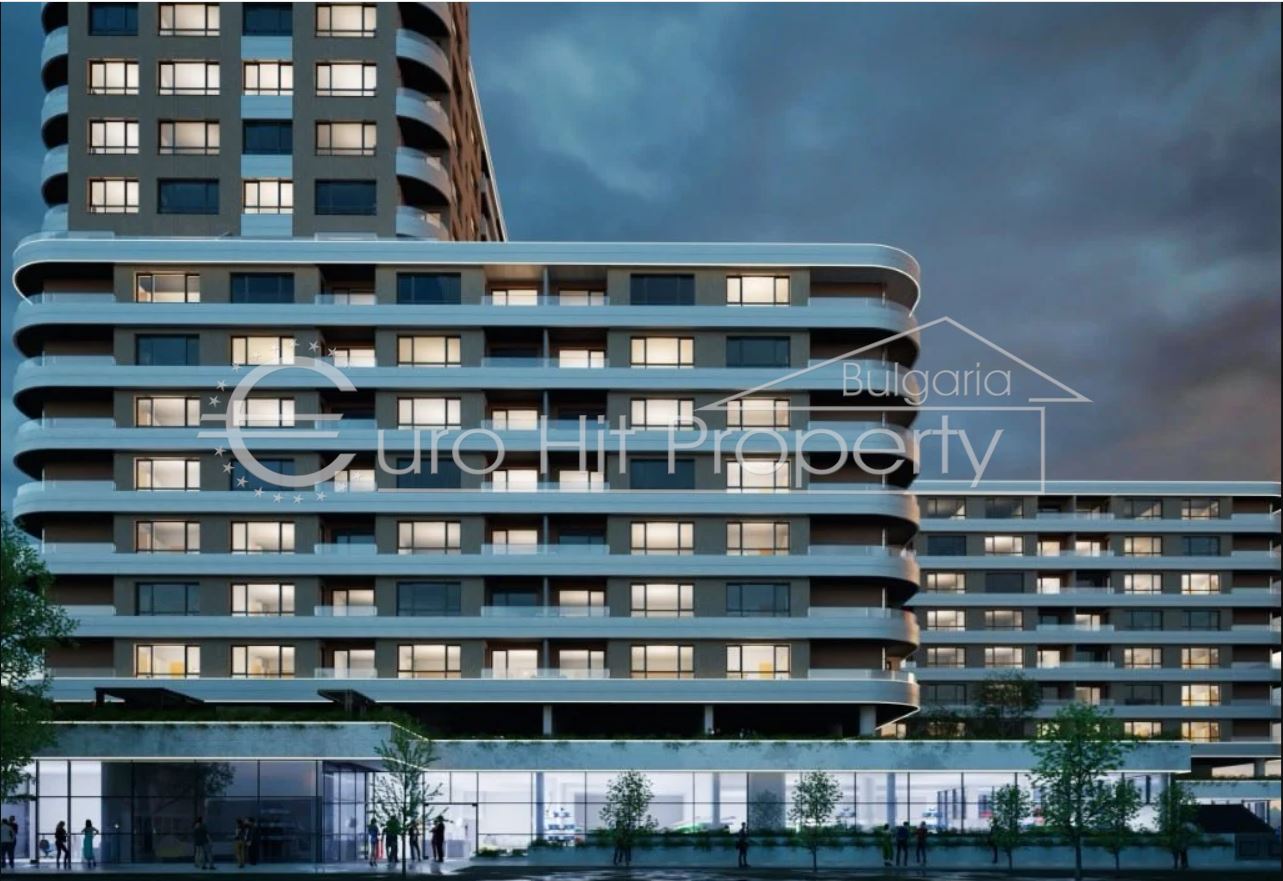 Двустаен апартамент с просторна дневна в новострояща се сграда в ж.к. Изгрев - 0