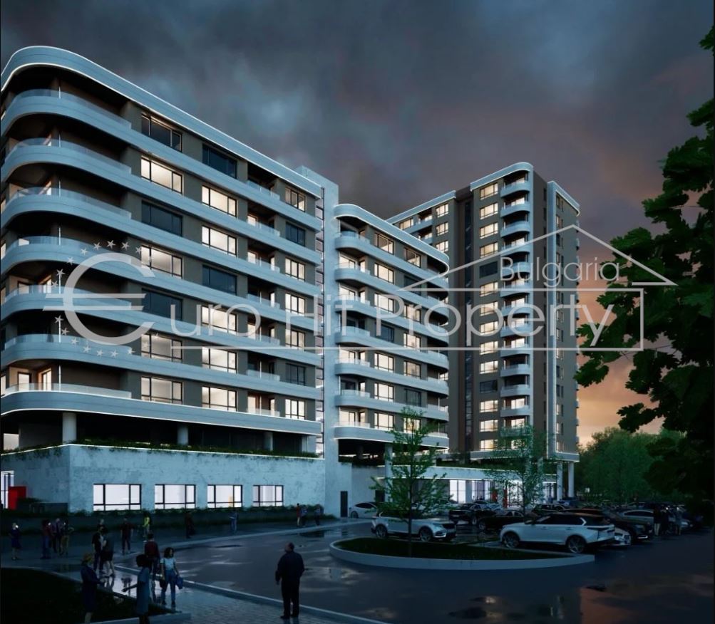 Двустаен апартамент с просторна дневна в новострояща се сграда в ж.к. Изгрев - 0