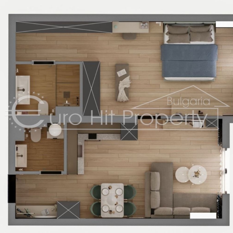 Нов комплекс в Свети Влас - Възможност за разсрочено плащане до **7 години** - 0