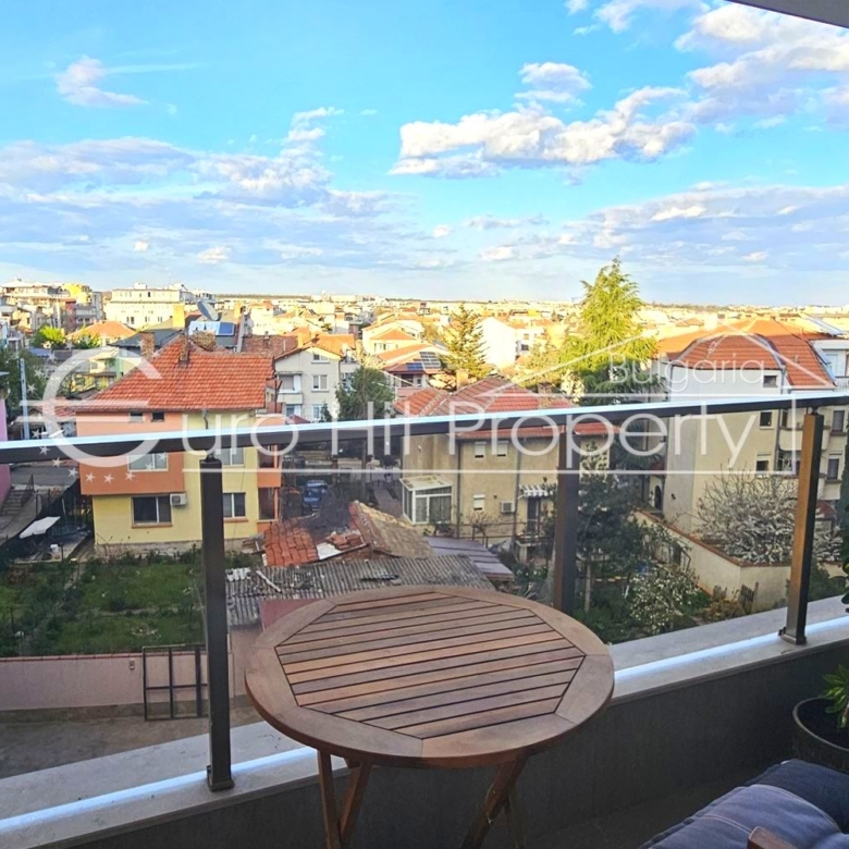 Отдава се под наем чисто нов двустаен апартамент в нова сграда в топ центъра на кв. Сарафово - 0