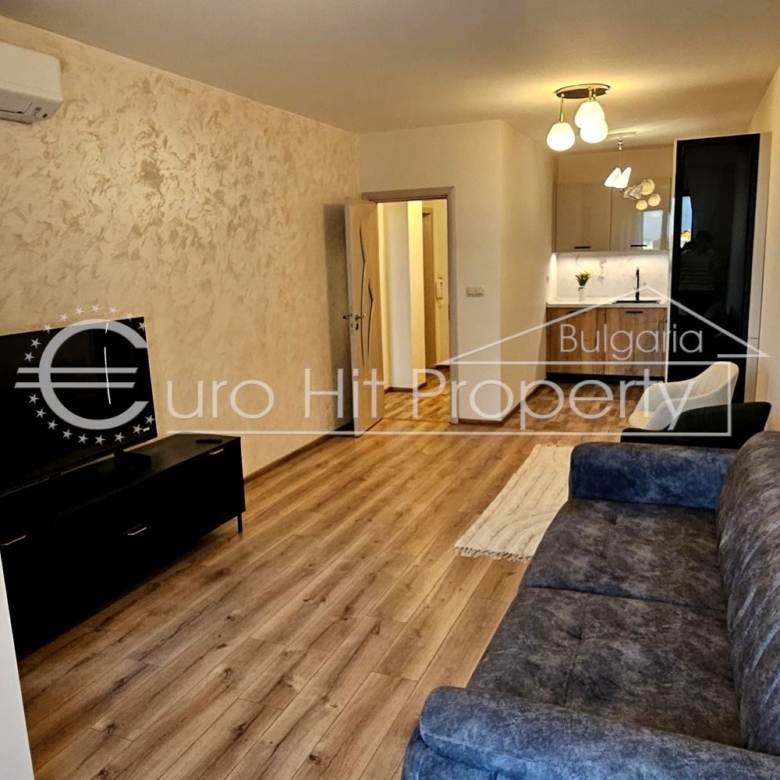 Отдава се под наем чисто нов двустаен апартамент в нова сграда в топ центъра на кв. Сарафово - 0