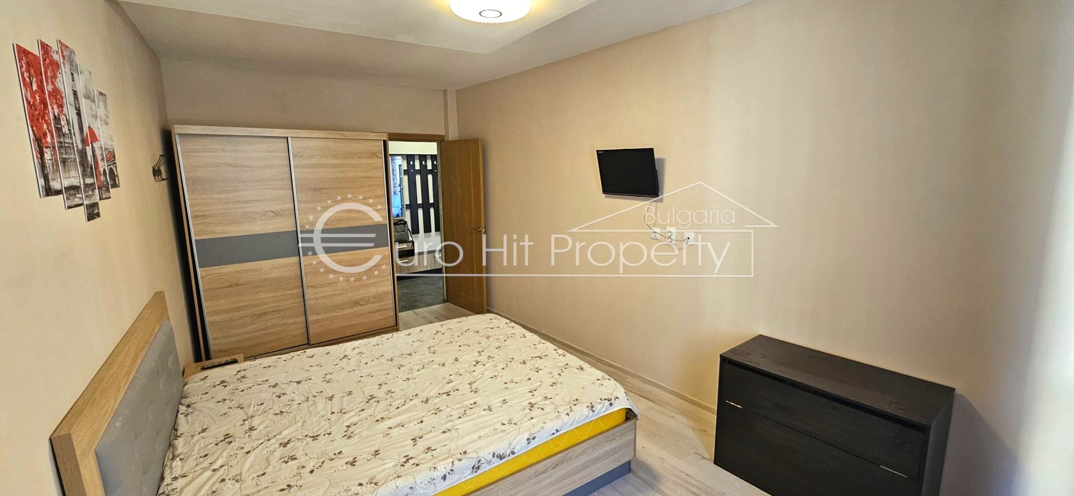 Отдава се под наем - дългосрочно - двустаен апартамент до Терминала в ж.к. Меден Рудник - 0