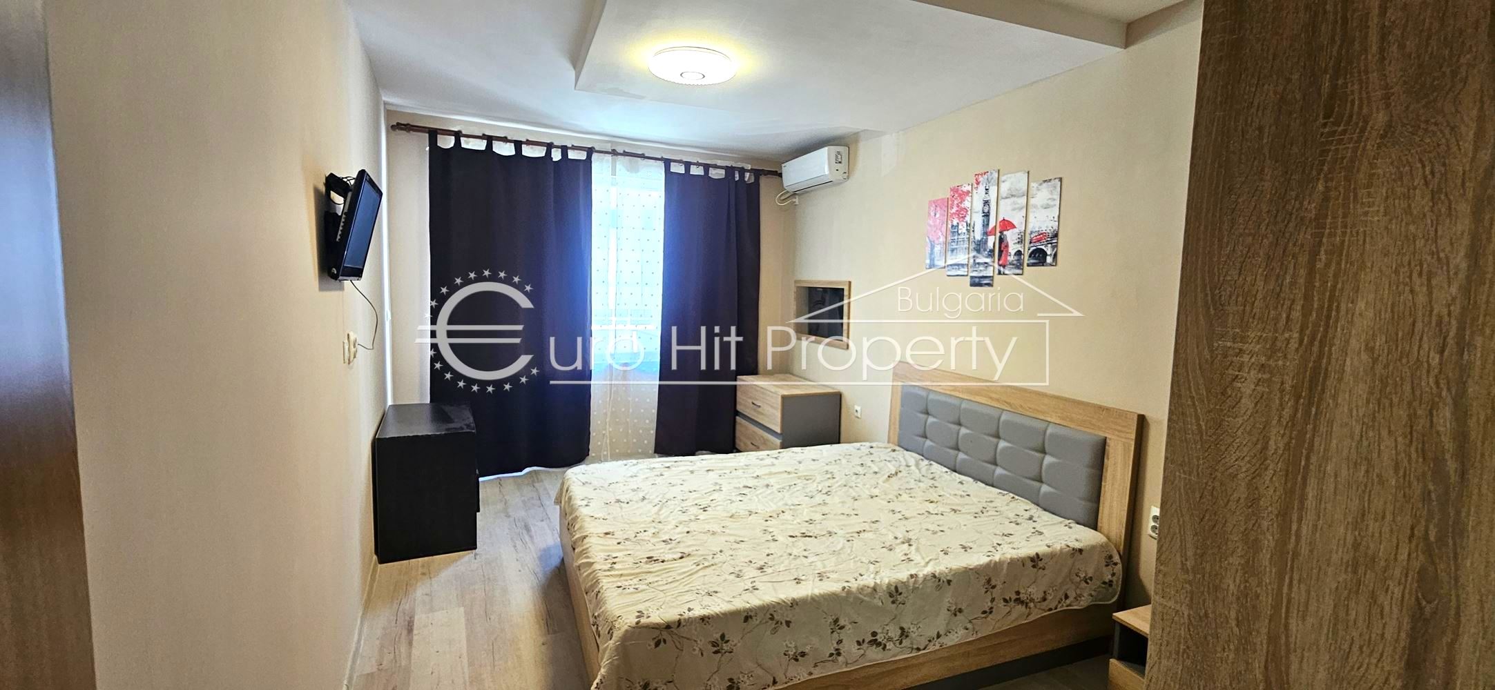 Отдава се под наем - дългосрочно - двустаен апартамент до Терминала в ж.к. Меден Рудник - 0