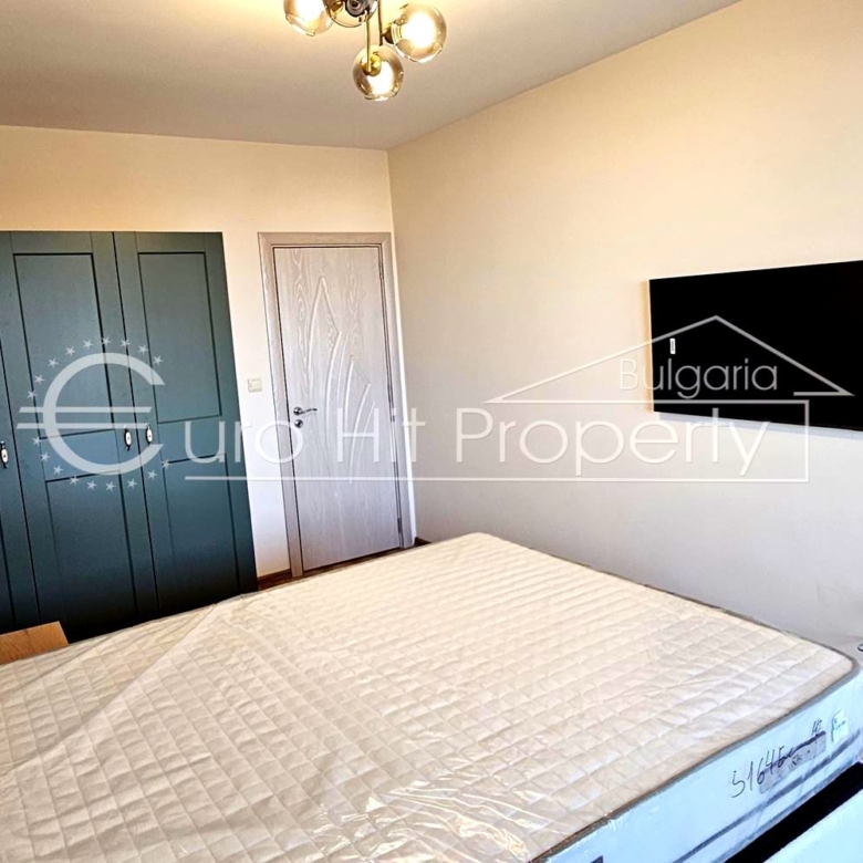 Отдава се под наем чисто нов двустаен апартамент в нова сграда в топ центъра на кв. Сарафово - 0