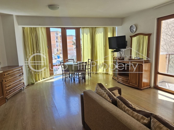 Едностаен обзаведен апартамент в жилищна сграда в кв. Русалка в Свети Влас - 0